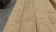 Square edged lumber
